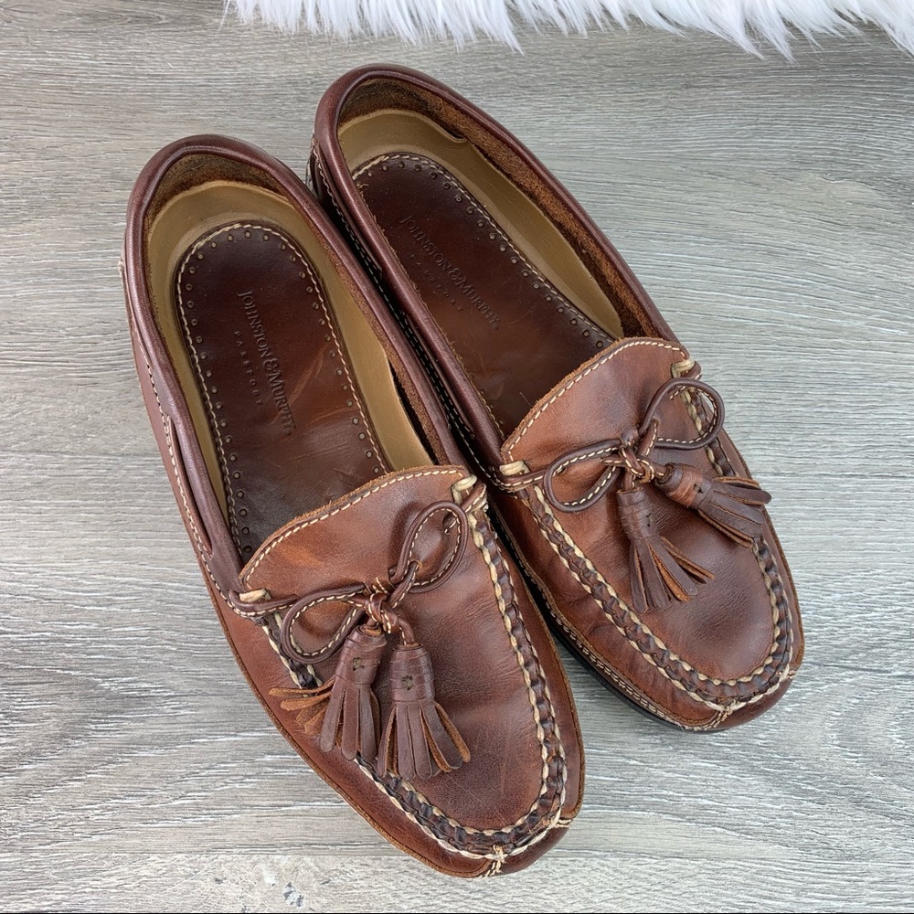Johnston‎ & Murphy Passport Shoes Loafers Size 8M